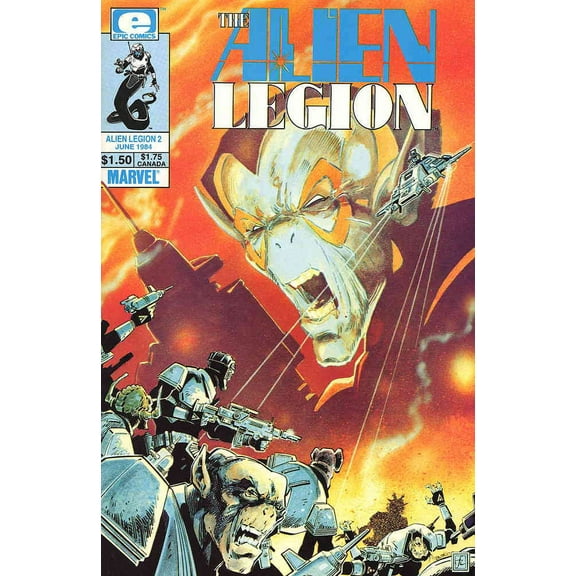 Alien Legion (Vol. 1) #2 VF ; Epic Comic Book