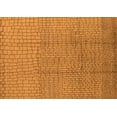 thumbnail image 1 of Ahgly Company Indoor Rectangle Solid Orange Modern Area Rugs, 5' x 8', 1 of 4
