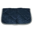 thumbnail image 2 of Cat Mat, Pet Warm Pad Polyester Fleece Heat Insulation Interlayer Durable  For Winter Dark Blue With Grey Trimming L, 2 of 8