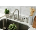 thumbnail image 2 of Kingston Brass FB7798CKLSP Kaiser 8-Inch Centerset Kitchen Faucet with Sprayer, Brushed Nickel, 2 of 5