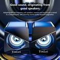 thumbnail image 7 of Qiopertar Bluetooth Computer Speakers, Dual USB Mini Desktop Speakers with Subwoofer, Portable Stereo Sound System for PC Laptop Gaming Home Office, 7 of 7
