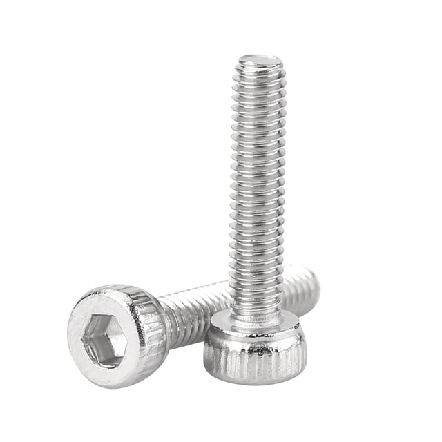 210 piezas m2.5 kit surtido de tornillos y tuercas de Cabeza hueca juego de pernos de mácina de acero inoxidable 304 para diversas maquinaria