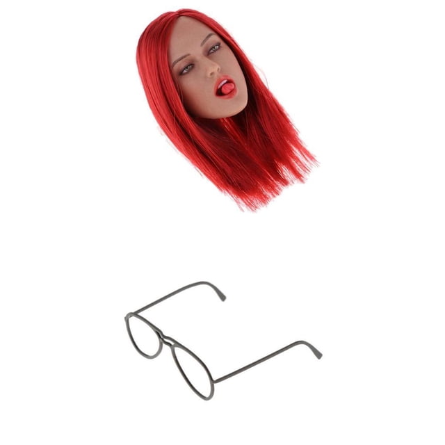 Escultura de mujer 1: gafas para de acción de