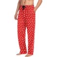 thumbnail image 4 of PRIYAL Valentine Hearts Men's Pajama Pants Sleepwear Pajama Pant with Pockets Lounge Pajama Bottoms for Men, 4 of 13