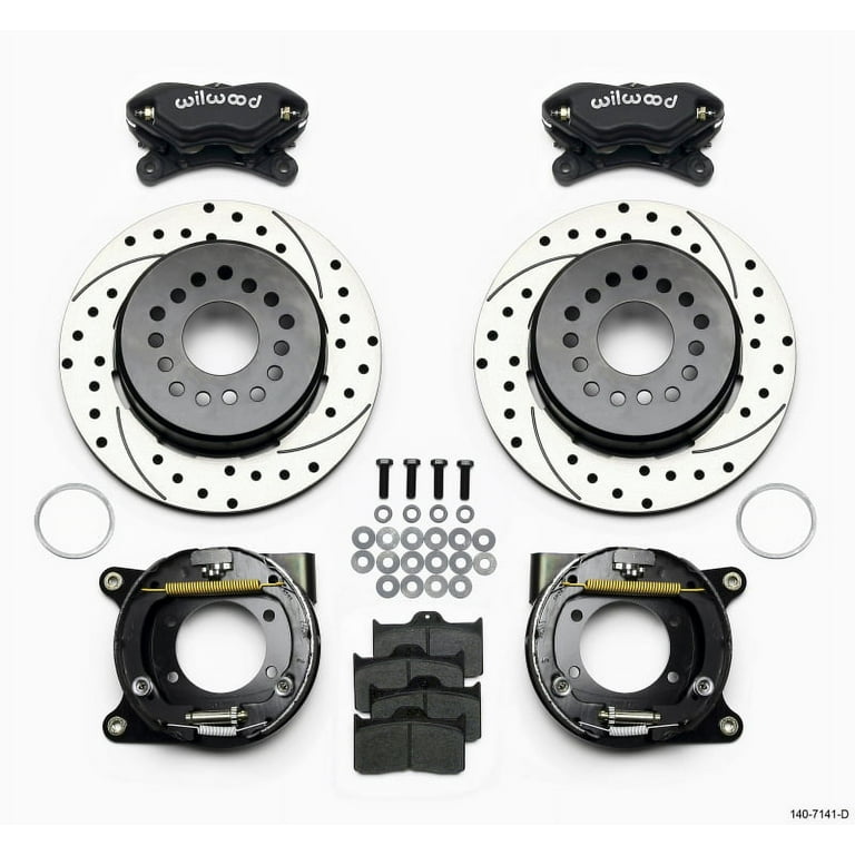 Wilwood Rear Disc Brake Kit w/Park Brake Chevy Wilwood Rear Disc Brake Kit w/Park Brake Chevy