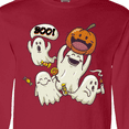 thumbnail image 4 of Inktastic Halloween Ghosts Long Sleeve T-Shirt, 4 of 5