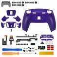 thumbnail image 3 of eXtremeRate RISE4 Plus MAX Back Paddles Kit with Clicky Trigger Stops & Rubberized Grip for PS5 Controller BDM-030 040 050, Remappable Back Buttons Kit for PS5 Controller - Galactic Purple, 3 of 8