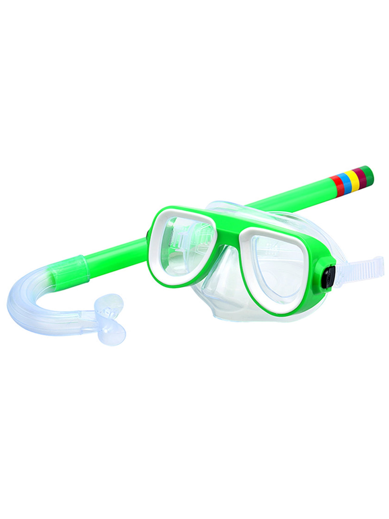 Kid Diving Masks Snorkel Set Anti Fog Goggles Swimming Dry Tube