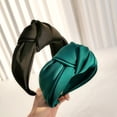 thumbnail image 2 of mdesiwst Women Headband Bowknot Decor Pure Color Hair Hoop Lightweight Versatile Hair Decoration Hair Accessories, 2 of 8