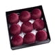 thumbnail image 1 of Bewildely Juego de bolas navideñas de plástico, exquisitas bombillas colgantes irrompibles para Navidad, adornos decorativos para fiestas. Kits de decoración para fiestas vino tinto, 1 of 5