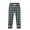 Green/white Plaid, variant on BY6603 Youth Wide Cuff Flannel Pant-Red/Blk Buff Plaid-XL