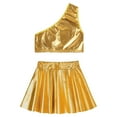 thumbnail image 3 of inhzoy Kids Girls Shiny Metallic Hip Hop Jazz Dance Outfit, 3 of 7