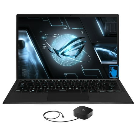 ASUS ROG Flow Z13 Gaming/Entertainment 2-in-1 Laptop (Intel i5-12500H 12-Core, 13.4in 120 Hz Touch Wide UXGA (1920x1200), Intel Iris Xe, Win 10 Pro) with G2 Universal Dock