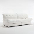 thumbnail image 2 of Cloud Style Sofa with Teddy Velvet - Sturdy & Stylish for Home, 2 of 11