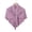 Light Violet, variant on LEKODE Women Triangle Knit Shawl Wrap with Pull Through Loop, Versatile Poncho Cover Up for Office Wedding Evening Daily Wear Beige One Size