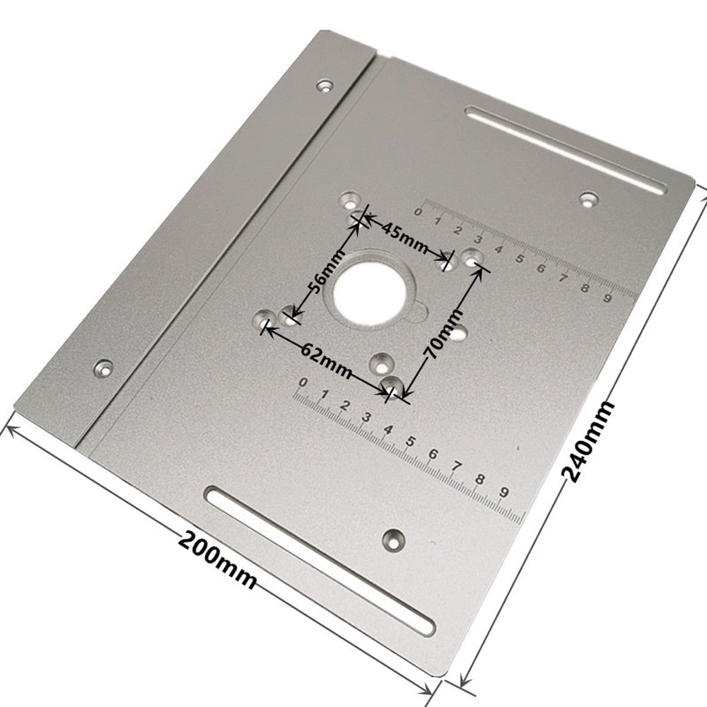 Insert Plate,With Miter Table Flip Auxiliary Tool Plate Alloy Wood Router Table Plate Miter Table Saw Table Plate Alloy 3 Router Table Auxiliary Tool With Of 3 Router Set Of 3 Anrio