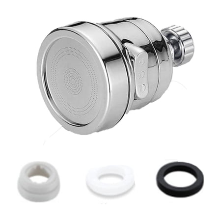 Momihoom Flexible Rotating Faucet Aerator Anti-Splash Water Saving Tap Extender for Kitchen Sink Bathroom Faucet Upgrade Accessory