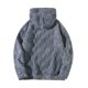 thumbnail image 5 of pstuiky Camisas casuales de manga larga para hombre, Suéter holgado de manga larga de lana de cordero con capucha de color liso para hombre Tops casuales para hombres xl, 5 of 7