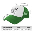 thumbnail image 2 of Wings Of Fire Hat, Truck Hat Adjustable Snapback, Baseball Cap With Mesh, Unisex Sports Cap, 2 of 9