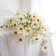 thumbnail image 5 of Margarita de seda, margarita artificial, flores silvestres artificiales de plástico, flores silvestres falsas, verdadera excelencia, 5 of 5