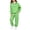 Green, variant on Girls Boys 2 Piece Tracksuit Quarter Zip Pullover Hoodies & Cargo Sweatpants Classic Athletic Sweatsuit Fleece Lined Outfits