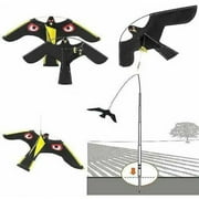 Daradara Birds Scarer Repellent Flying Hawk Kite for Garden Scarecrow Yard Home Decoration 1pcs