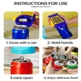 thumbnail image 6 of Portable Can Opener for Drinks Beer Cola, Easy-Use Bottle Opener, Durable Design, Perfect for Home & Travel Use, Compact Size, 6 of 8