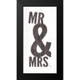 thumbnail image 2 of Rae, Marla 11x18 Black Modern Framed Museum Art Print Titled - Mr and Mrs I, 2 of 5
