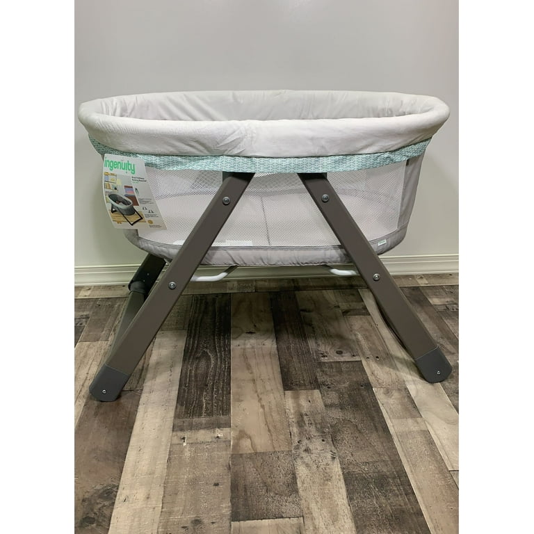 Ingenuity wood foldaway cheap rocking bassinet walmart