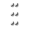 thumbnail image 1 of VONKY 2 PCS Metal 6/8mm Universal Silver Stove Control Knobs Adaptors Oven Switch Cooking Control Locks Useful Type 2 6mm 3Set, 1 of 6