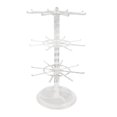 thumbnail image 1 of Expositor de llaveros, joyero, soporte de 3 niveles para bricolaje, elegante, para pulseras Claro, 1 of 8