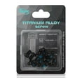 thumbnail image 1 of Mountain Bike Stainless Disc Brake for ROTOR Bolts(12 Pack) M5 X 9mm, T25 Torx, 1 of 5