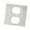 Silver, variant on Electrical Receptacle Wall Plate Wall Panel Light Switches Socket Covers Power Outlet Face Plate Faceplates Covers