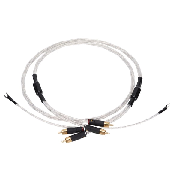 Cable Audiophiles ASHATA XS 0608 macho a macho con cable de tierra de 2 m