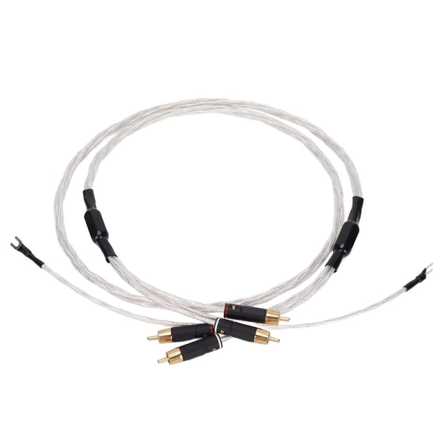 Cable Audiophiles ASHATA XS 0608 macho a macho con cable de tierra de 2 m