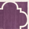 thumbnail image 3 of Safavieh Chatham Purple Contemporary Rug - Square 8'9", 3 of 3
