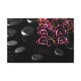 thumbnail image 3 of Dark Cherry Orchid Forest Floral Nature Photography Canvas Wall Art for Home Decor Ready-to-Hang, 3 of 18