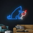 thumbnail image 4 of Handmadetneonsign Cat Tipping Wine Neon Sign, Cat Tipping Wine Wall Art Decor, Cat Pet Room Wall Decor, 4 of 4