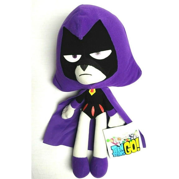 Raven Plush Toy Teen Titans Go. Official . Large 15 inch