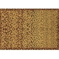 thumbnail image 1 of Ahgly Company Indoor Rectangle Abstract Brown Modern Area Rugs, 8' x 10', 1 of 4