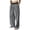 Gray, variant on Men's Versatile Business Casual Loose Wide Leg Suit Pants, Casual Lightweight Dress Trousers with Pockets, Ideal for Business Meetings,Coffee,S