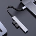 thumbnail image 1 of ORICO USB3.0 USB2.0 Multi HUB Splitter Aleación de aluminio 4 puertos Estación de acoplamiento USB, 1 of 6