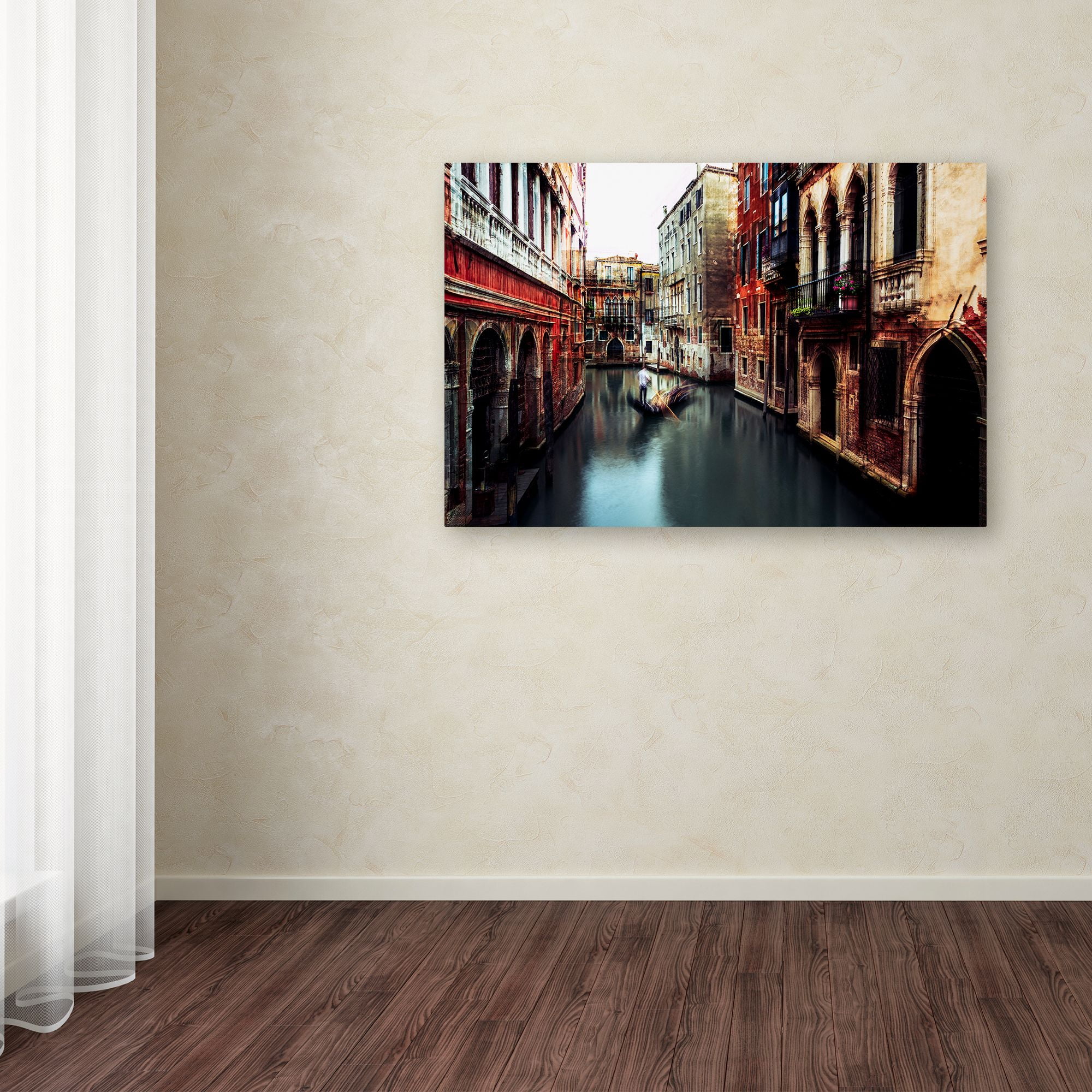 Trademark Fine Art 'The Gondolier' Canvas Art by Carmine Chiriaco