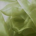 thumbnail image 3 of 1 piece S18 luxury straight sheer faux silk window curtain valance for kitchen bathroom décor with rod pocket sage color 55" wide X 18" long, 3 of 3
