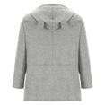 thumbnail image 4 of Qertyioot Chandail en Molleton Imprimé Noël pour Femmes, Manches Longues Col Rond Décontracté Mode Pull, 4 of 6