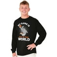 thumbnail image 5 of Basketball Game is out of this World Long Sleeve TShirt Men Women Brisco Brands S, 5 of 6