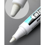 Multipurpose White Markers Paint Pen Carpenter DIY Crafts Marking Tool Tire Waterproof Wall Drawing Bathroom Metal Glass Fabric Marker Pen 1.0mm