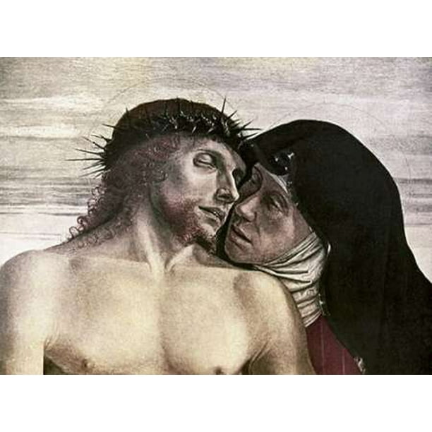 Pieta Poster Print By Giovanni Bellini Walmart Com Walmart Com