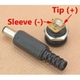 thumbnail image 4 of 10 Pairs Male Barrel Jack Plug Female Socket Panel Mount Dc 12V Power Connectors, 4 of 10