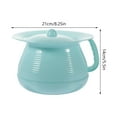thumbnail image 2 of IFANLANDOR Portable Chamber Pot For Urinal With Cover For Home And Travel Nighttime For Easy To Clean And Maintain, 2 of 8
